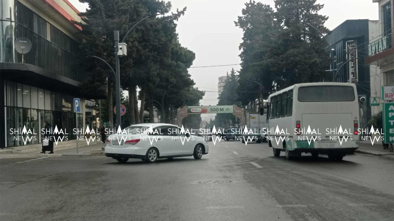 Xaçmaz: təmizlik işləri ilə əlaqədar bəzi yollar bağlıdır
