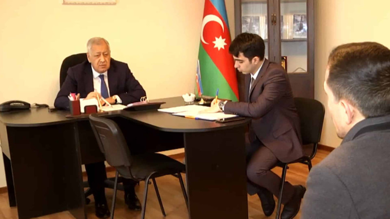 Quba: Vahid Əhmədov sakinlərlə görüşüb