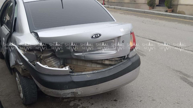 Quba: “Kia” “Lada” ilə toqquşub