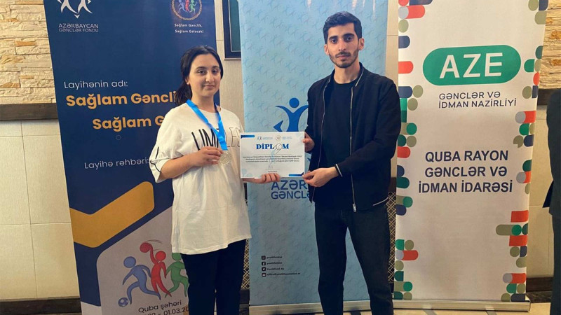 Quba: tələbə tennis turnirinin 2-cisi olub