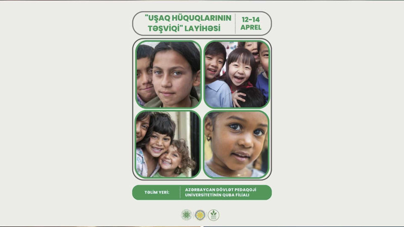 Qubada uşaq hüquqları təşviqi aparılacaq