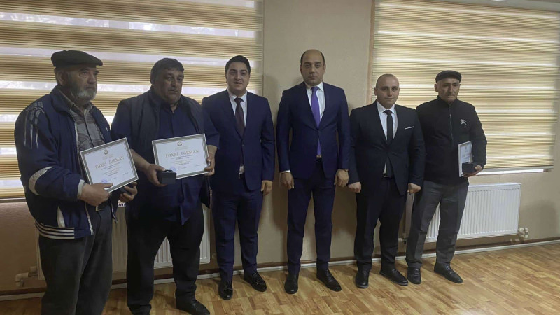 Xaçmaz: MKTİ-nin əməkdaşları təltif ediliblər