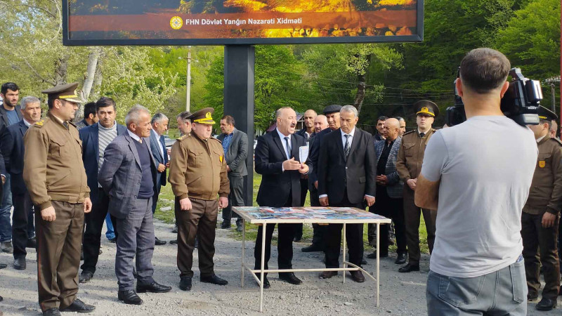 İsmayıllıda yanğına qarşı maarifləndirmə aparılıb