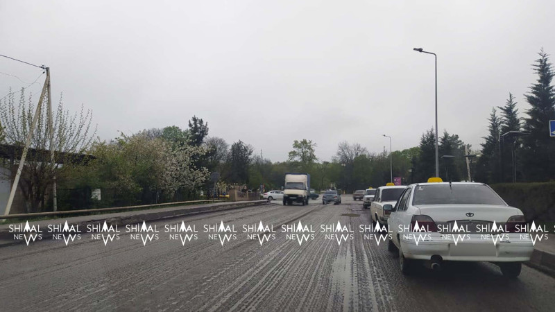 Quba: bu küçədə avtomobillərin hərəkəti bərpa edilib