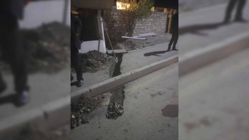 Xaçmazda asfaltı dağıdan şəxs məsuliyyətə cəlb edilib