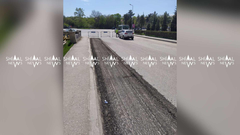 Quba: Vaqif küçəsində yol bağlanıb