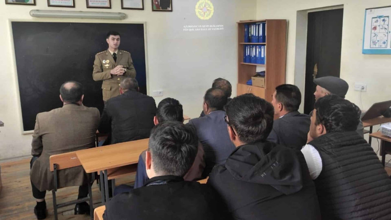 Quba: FHN Güləzidə maarifləndirici təlim keçirib
