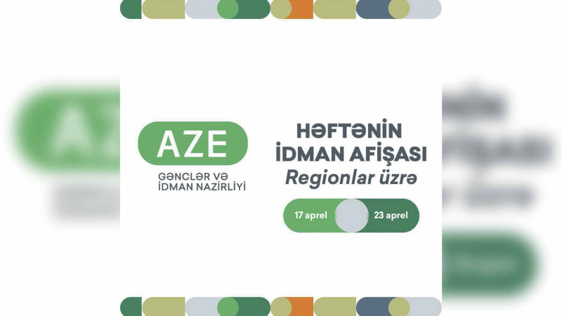 Şimal bölgəsində keçiriləcək idman tədbirlərinin cədvəli açıqlanıb