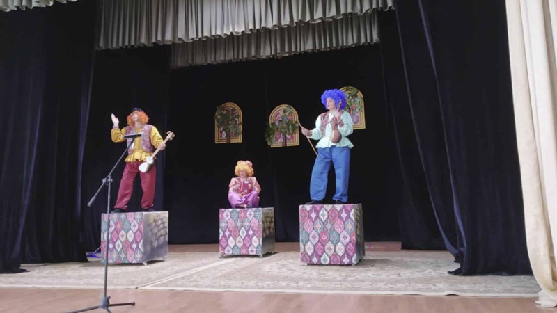 Qusar: balaca teatrsevərlər üçün “Məlikməmməd” tamaşası səhnələşdirilib