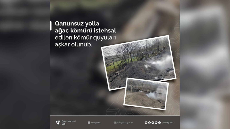 Şimal: Qanunsuz kömür quyuları ləğv olunub