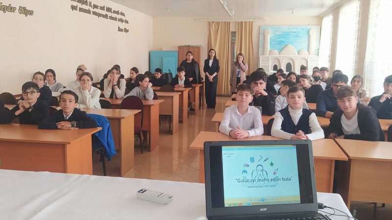 Qusar: yeniyetmələr narkomaniyanın zərərli vərdişləri barədə məlumatlandırılıblar