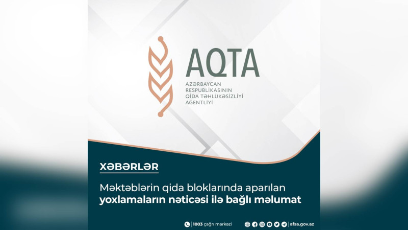 Şimal: təhsil ocaqlarında qidalanmanın təşkili yoxlanılıb