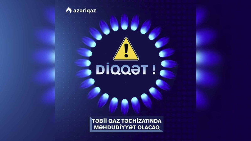 Oğuzun iki kəndində qaz kəsiləcək