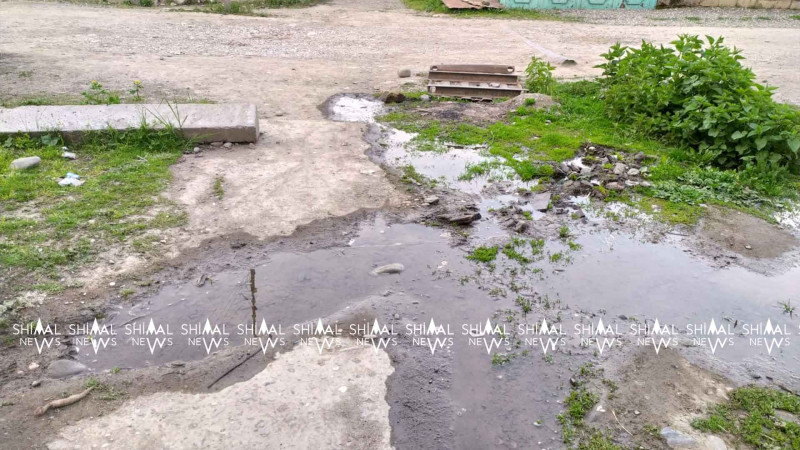 Quba: Mikayıl Müşfiq küçəsi ilə içməli su axır