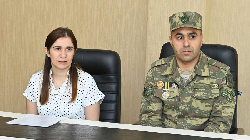 Nazir Emin Əmrullayev Qusarda görüş keçirib