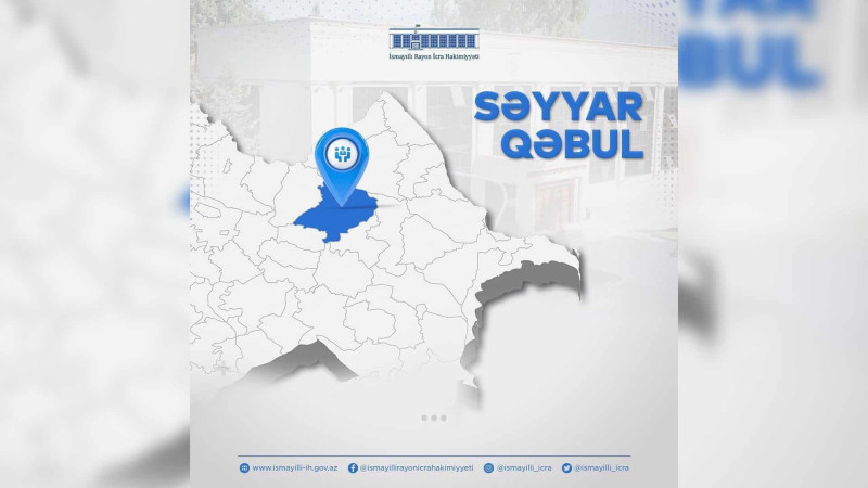 İsmayıllı: Nahid Bağırov bu gün vətəndaşların qəbulunu keçirəcək