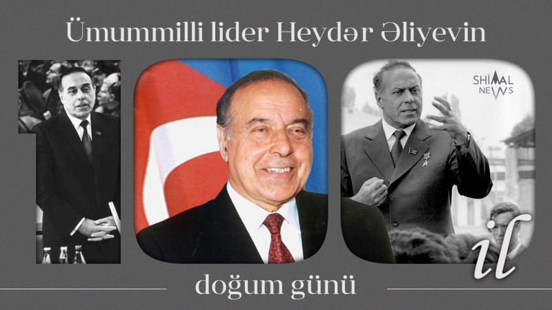 Bu gün ulu öndər Heydər Əliyevin doğum günüdür
