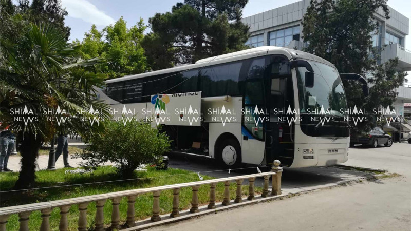 Xudata “ASAN” avtobusu gəlib