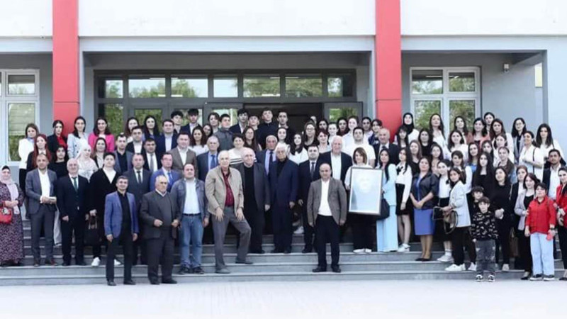 Qubada Xalq şairi Ramiz Rövşənlə görüş təşkil edilib