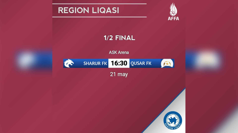 “Sharur” FK – “Qusar” FK qarşılaşmasının tarixi bəlli olub