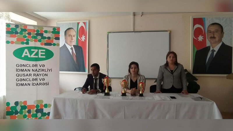 Qusar: Heydər Əliyevin yübileyinə həsr edilən bilik yarışı baş tutub