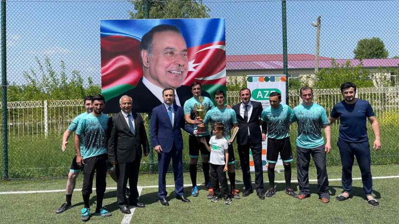 İsmayıllı Polis Şöbəsi minifutbol üzrə turnirin qalibi olub