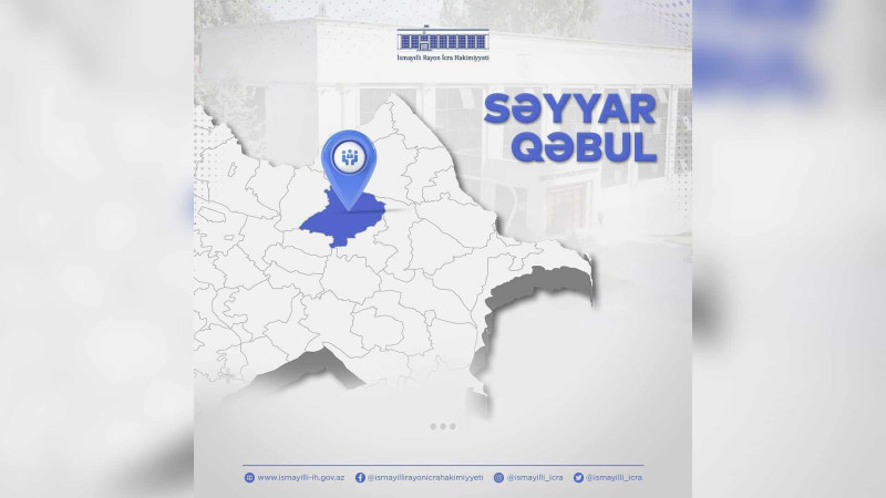 İsmayıllı RİH: Güyümdə vətəndaşların səyyar qəbulu keçiriləcək