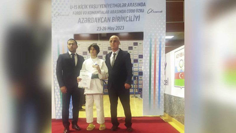 Xaçmazdan olan yeniyetmə cüdo yarışında uğur qazanıb
