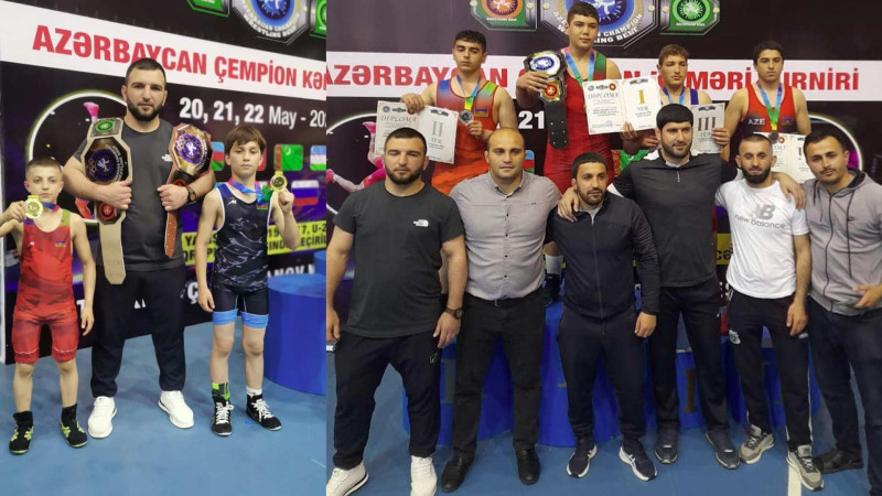 Xaçmaz: güləşçilərimiz beynəlxalq turnirdən 3 medalla qayıdır