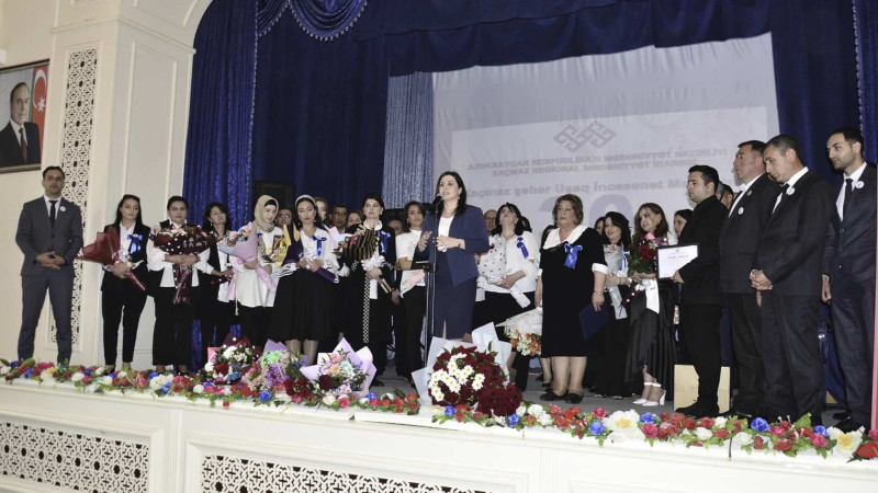 Xaçmaz: Uşaq İncəsənət məktəbinin yubileyi qeyd olunub