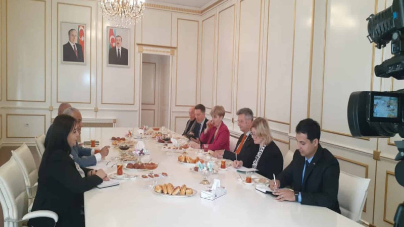 Quba: Almaniya səfiri Ziyəddin Əliyevlə görüşüb