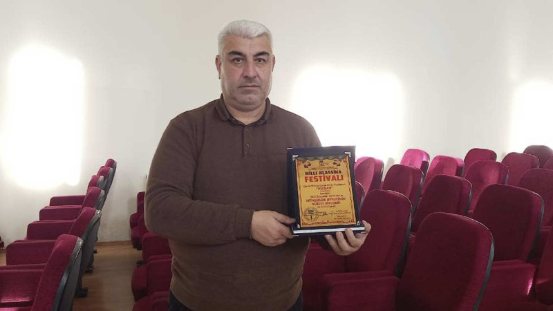 Qusar: incəsənət xadiminə Prezident mükafat verib
