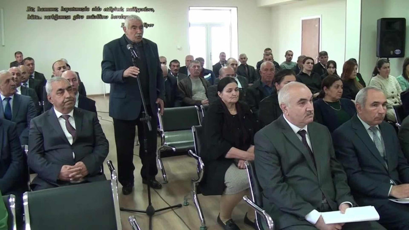 Qusar RİH: Quxurobada səyyar qəbul keçirilib
