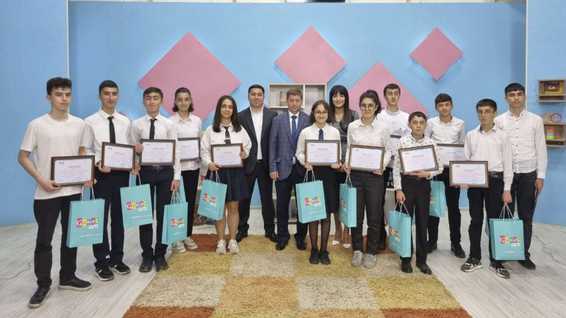 Qusarlı məktəblilər bilik yarışında qalib olublar