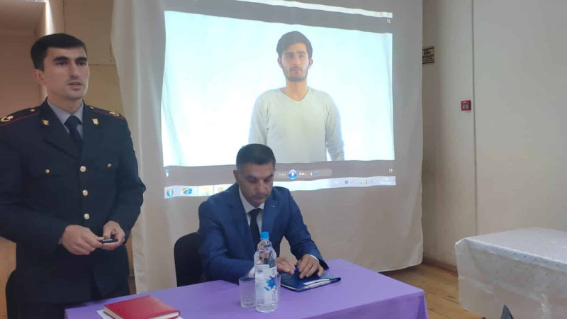 İsmayıllı: şagirdlərə narkomaniyanın fəsadları barədə məlumat verilib