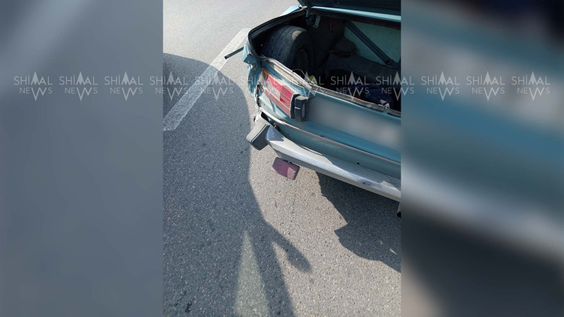 Xaçmaz dairəsi yaxınlığında qəza baş verib