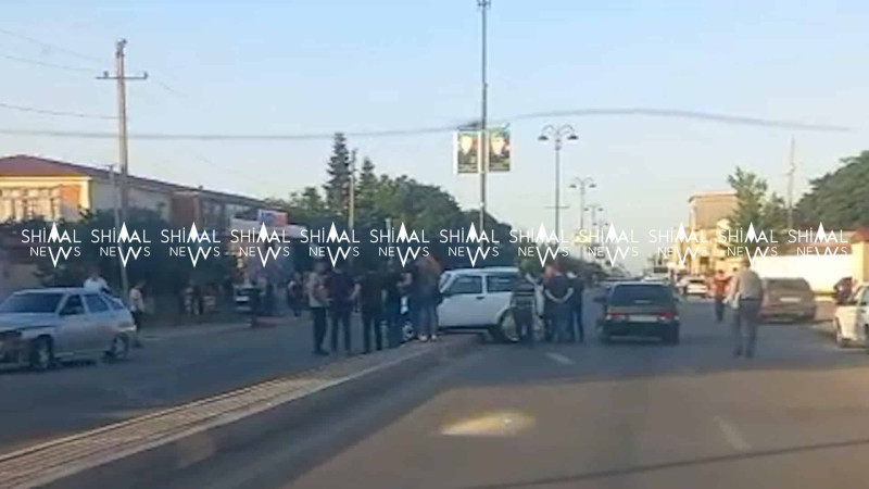 Qubada zəncirvari qəza baş verib - VİDEO