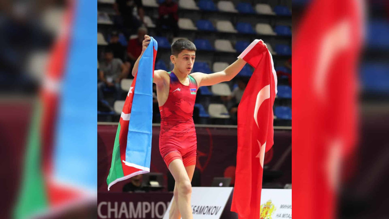 Qubalı idmançı Avropadan bürünc gətirib