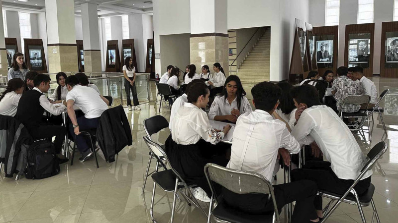 Quba: Alekseyevka kənd tam orta məktəbinin komandası yarışın qalibi olub