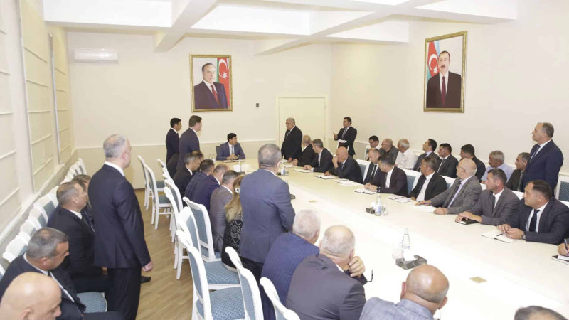 RİH: Xaçmaz sakinlərinin müraciətləri ətraflı müzakirə edilib