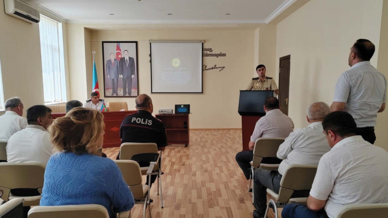 FHN: Xaçmazda su hövzələrində təhlükəsizlik məsələləri müzakirə edilib