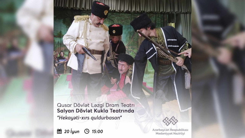 Qusar teatrı Salyanda çıxış edəcək