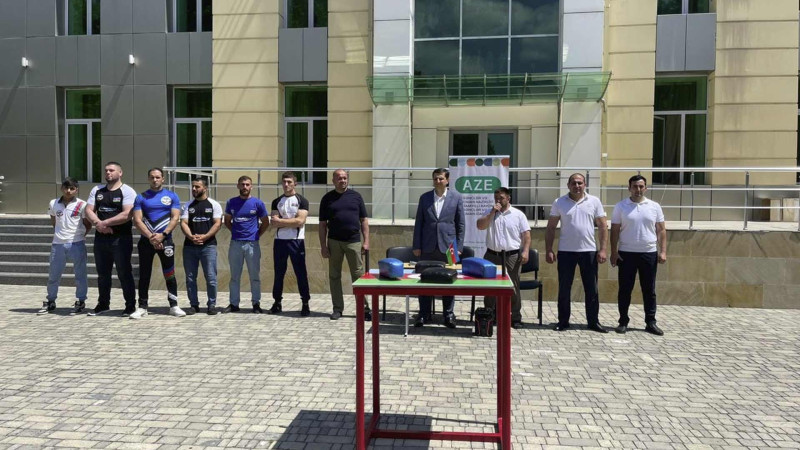 İsmayıllı: qol güləşi üzrə zona birinciliyi baş tutub