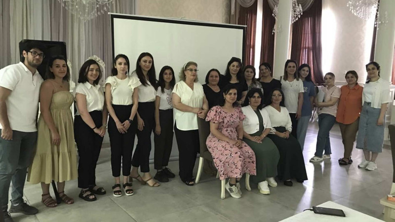 Qusar: Qadın Resurs Mərkəzində növbəti təlim keçirilib
