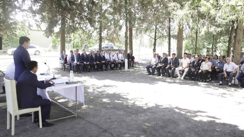 RİH: Xaçmazın Pirquluoba kəndində sakinlərlə görüş keçirilib