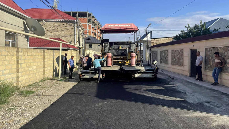 Xaçmaz: 30 küçə əsaslı təmir edilir
