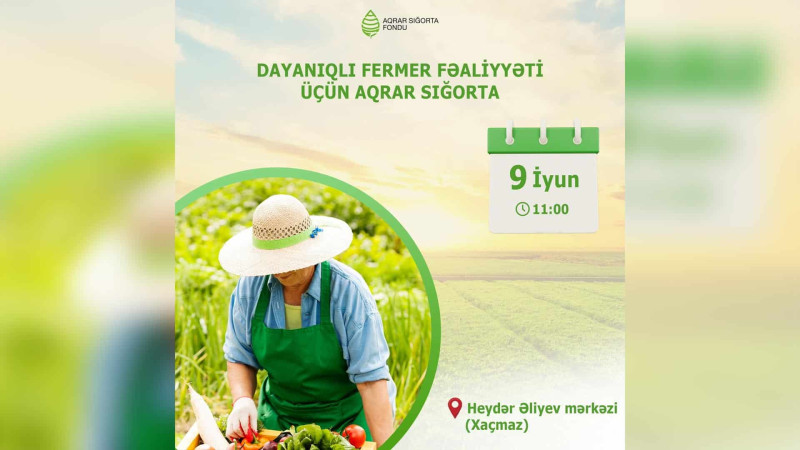 Xaçmazda fermerlər üçün tədbir keçiriləcək