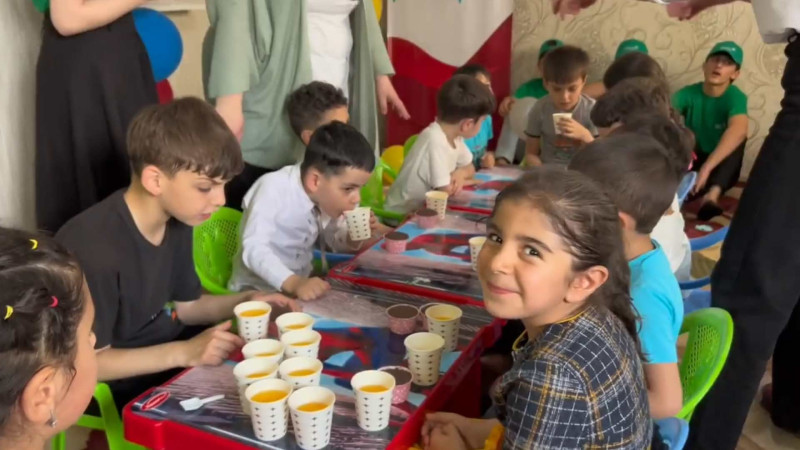Xaçmaz: qayğı mərkəzində uşaqlara sevinc yaşadılıb