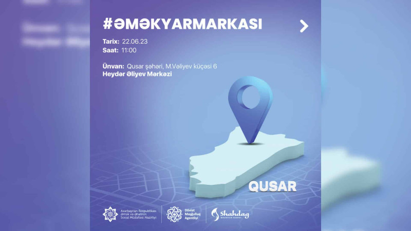 Qusarda əmək yarmarkası təşkil olunacaq