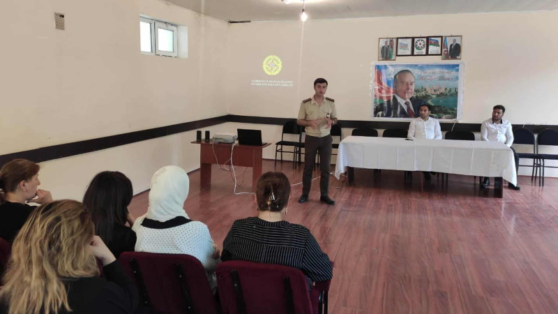 Quba: FHN Təngəaltıda maarifləndirici təlim keçirib